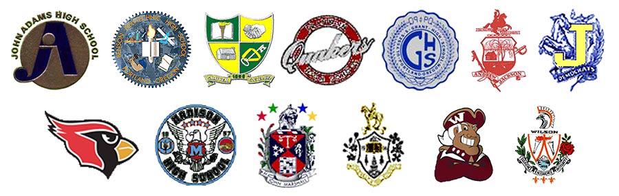 All School Thirteen Logo montage