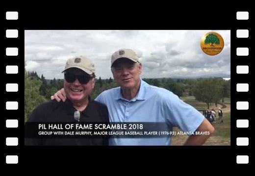 PIL HALL OF FAME SCRAMBLE 2018 (Dale Murphy, Major League Baseball 1976-93)